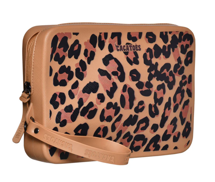 GISELA ANIMAL PRINT CAMEL